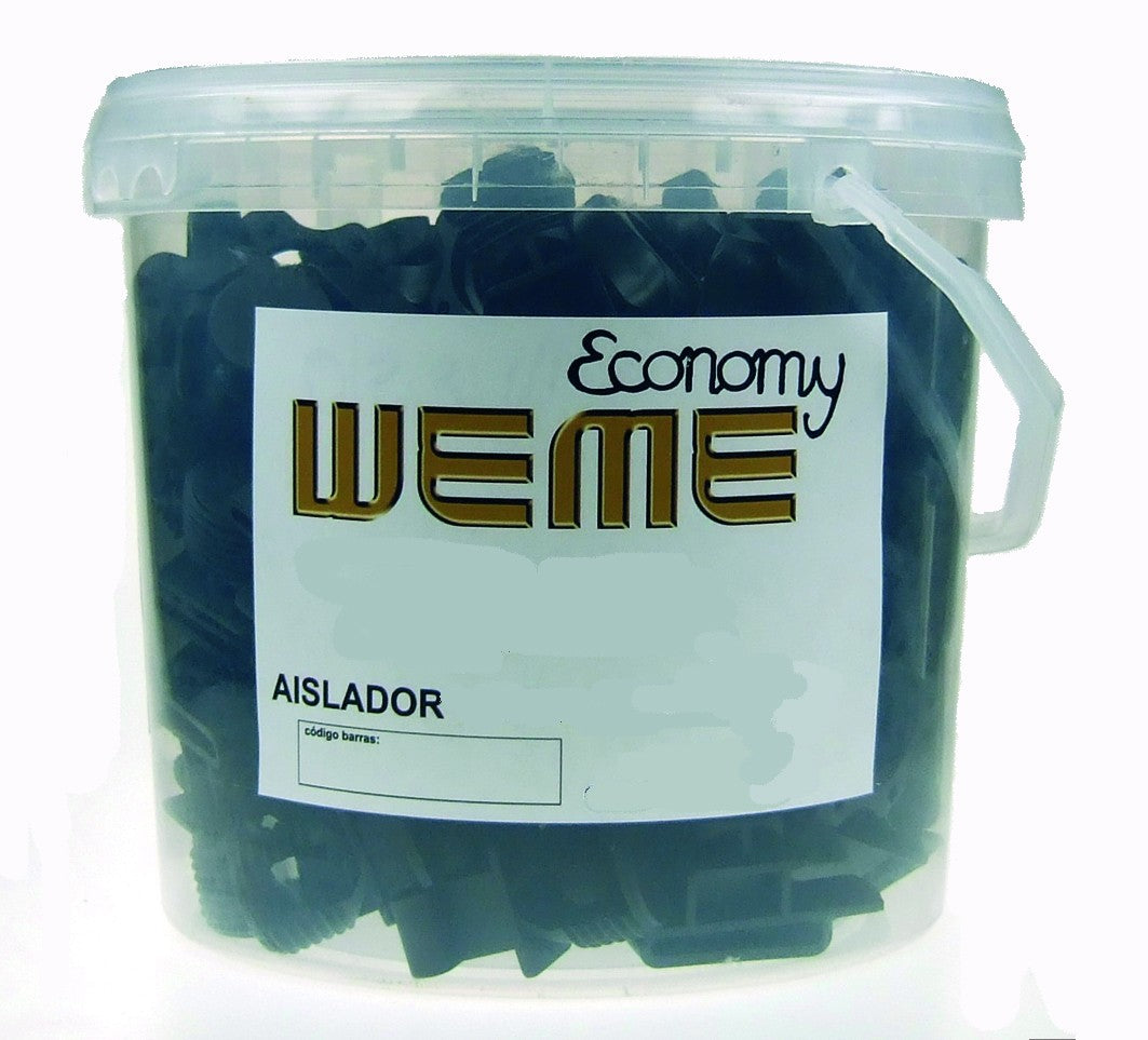 Aislador rosca madera grande Weme cubo-grande